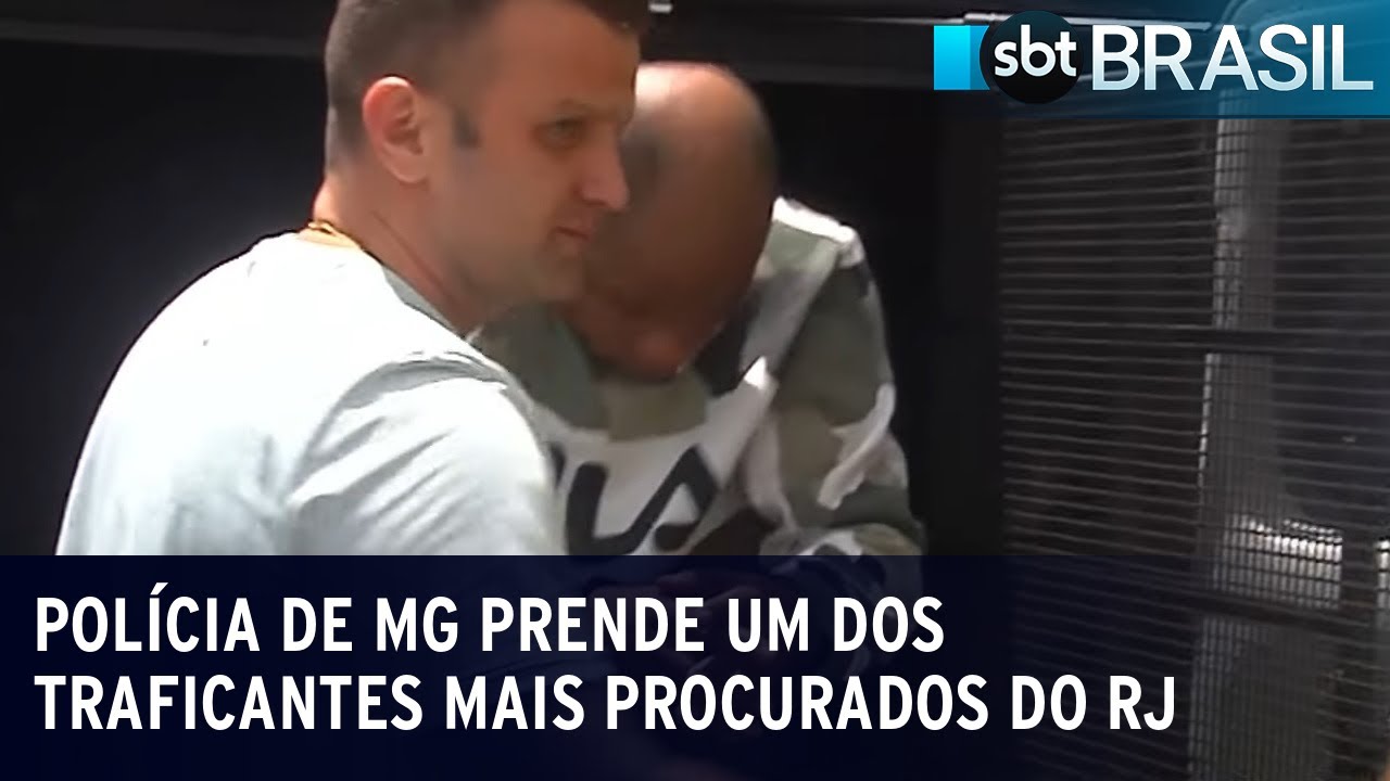 Polícia de MG prende um dos traficantes mais procurados do Rio de