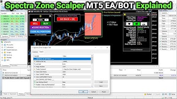 Spectra Zone Scalper MT5 EA EXPLAINED. V 7.0 [PART 679] #forexalgotrader #mql5 #spectrazonescalper