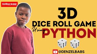 Roll the Odds: Create a #3D Dice Roll Game with #Python - #Coding #Dice #Games #programming #learn