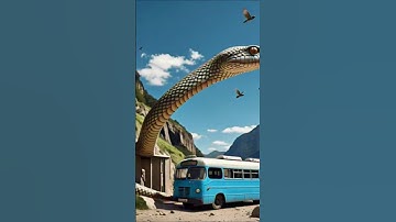 Al Nature Exploration | Amazing Scenery| Giant Python#shorts #trending#wow🐍