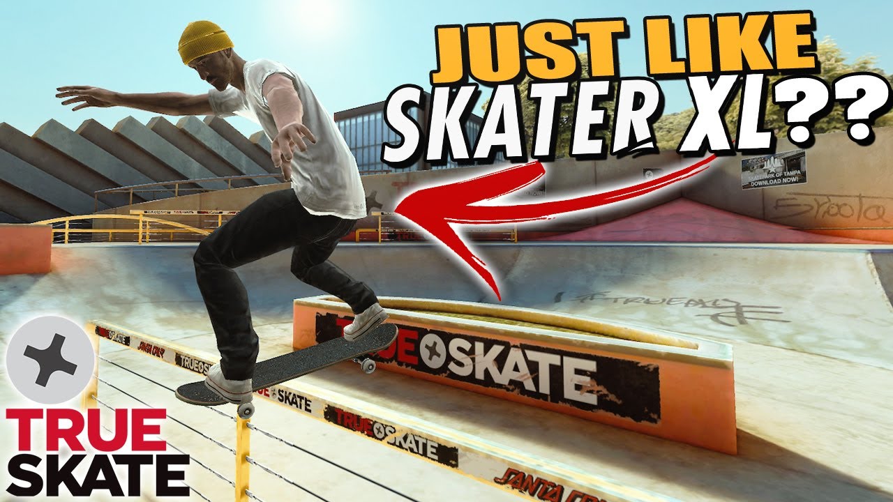 Land spredning Dyster True Skate Big Screen Gameplay - First Impressions - YouTube