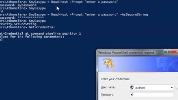 How to use Passwords and SecureStrings in PowerShell
