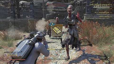 Fallout 76 Broken gun vats glitch "Blitz porting"