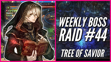 Weekly Boss Raid #44 - Demon Lord Rexipher Gameplay | Tree of Savior