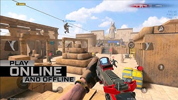 Combat Master Mobile FPS Gameplay (Android iOS)