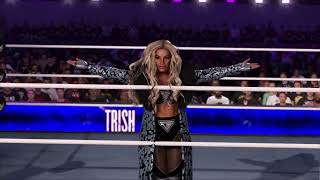 WWE 2K24 Trish Stratus NEW MODEL & ENTRANCE!