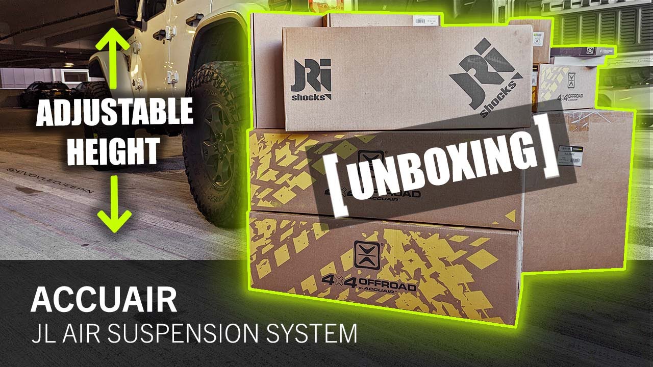 ABOVE MY EXPECTATIONS! Accuair Jeep JL Air Suspension System