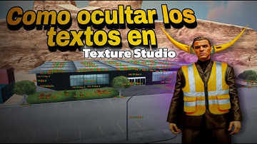 ¿Cómo Ocultar Textos en Texture Studio? || Samm Mapping