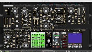 Celebrity Tala Polyrhythm and Random stuff in VCV Rack (no voiceover) Wealth