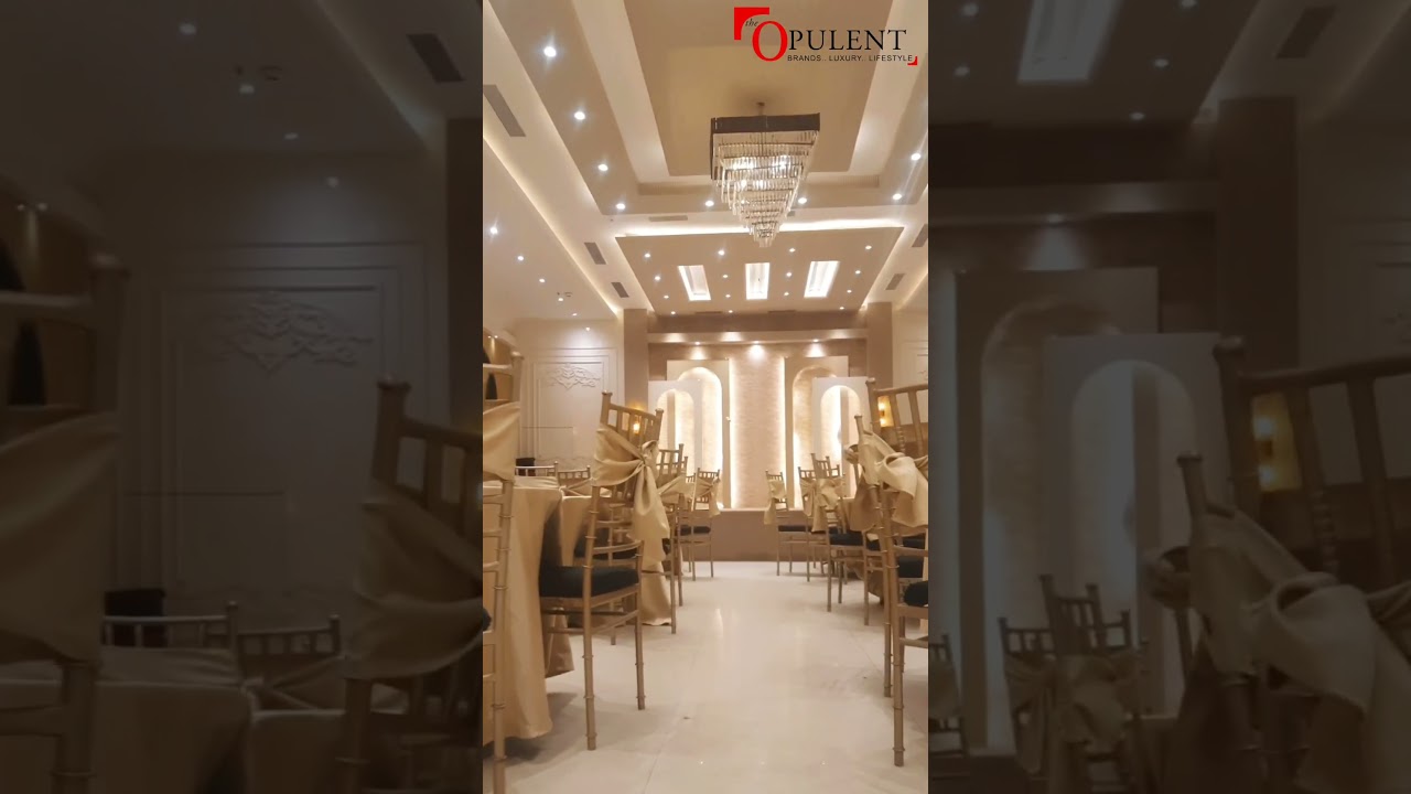 Host your special events at the luxurious Banquet Hall .