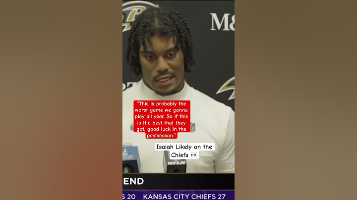 Isaiah Likely Sends a Message to Chiefs 👀🍿 (via @BaltimoreRavens)