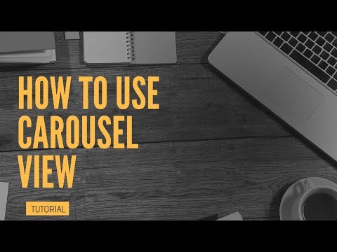 Using Carousel View