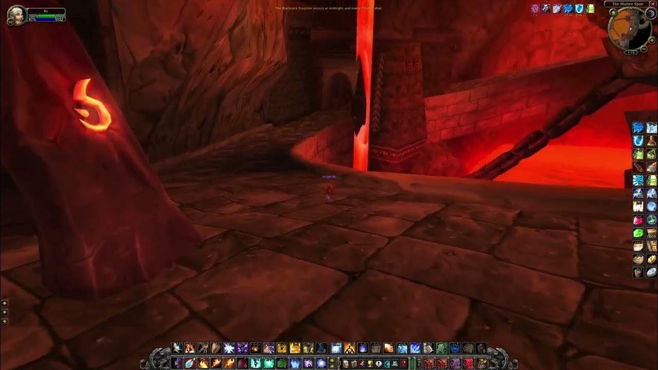 How to get to Burning Steppes from Searing Gorge, WoW Classic Era - YouTube