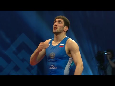 Все схватки и лучшие моменты Заурбека Сидакова на чемпионате России по вольной борьбе 2021