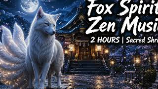 Fox Spirit Zen Music 🦊 | 2 Hours Sacred Shrine Night
