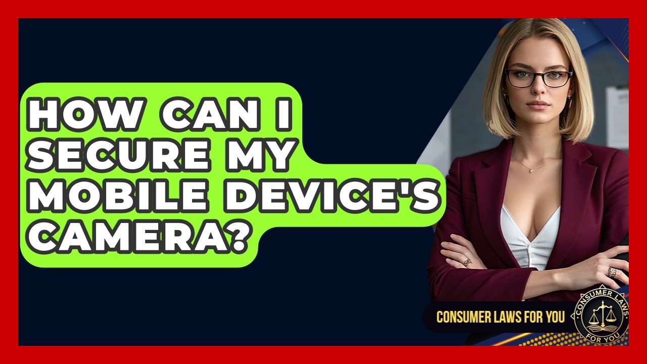 How Can I Secure My Mobile Device's Camera? - Consumer Laws For You