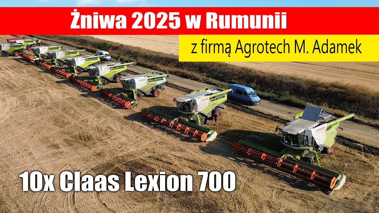 Żniwa 2025 w Rumunii z firmą Agrotech M. Adamek – 10x Claas Lexion w akcji! maxresdefault Żniwa 2025 w Rumunii z firmą Agrotech M. Adamek – 10x Claas Lexion w akcji!