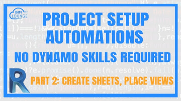 Revit Project Setup Part 2 Quickly Create Sheets and Place Views