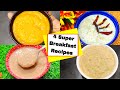 Baby Food Recipes For 1-4 Years | Breakfast Recipes For 1-4 Years | Healthy Food Bites