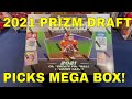 2021 PANINI PRIZM DRAFT PICKS FOOTBALL MEGA BOX