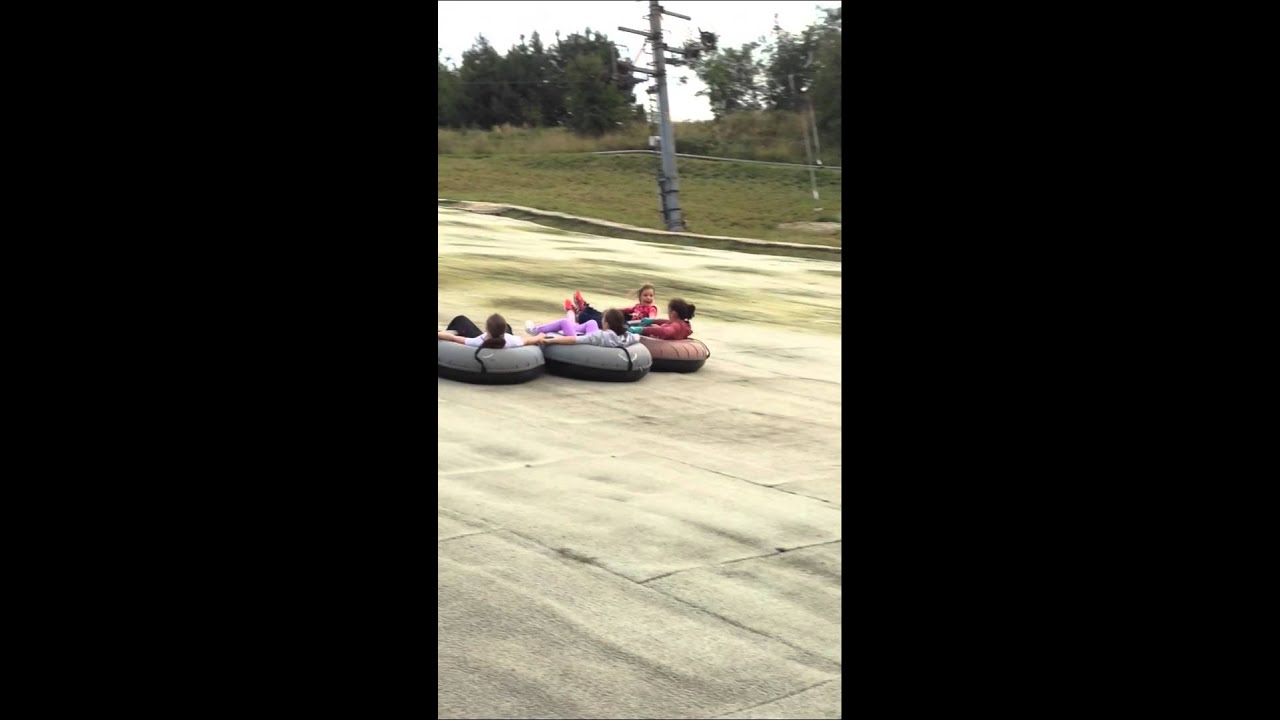 Tubing Swadlincote ski centre YouTube