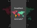 Country With The Deadliest Animals