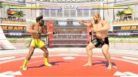 Diego vs Bass (Hardest AI) - Dead or Alive 6