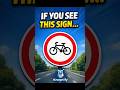 What does this sign actually mean? 🚫🏍️ #knowtify #theorytest2026