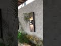 "Stylish Outdoor Fancy Wall Lights Design ✨ Elevate Your Space! #Shorts" #powersource #electrician