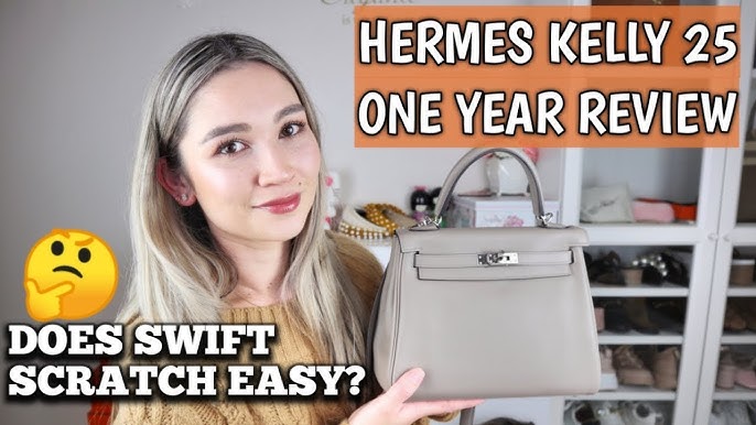 Hermes Birkin 25 Veau Jonathan Handbag