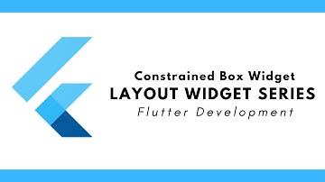 Constrained Box Widget - Layout Widget Series - Flutter tutorial in 2020 in Urdu/Hindi
