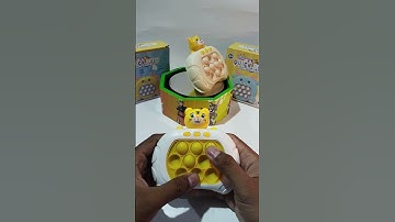 Playing push game  tiger, pop it elektrik, push game challenge, asmr, #popit #toys