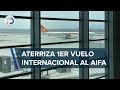 Aterriza en AIFA primer vuelo internacional proveniente de Venezuela