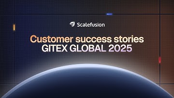 Scalefusion at GITEX Global 2025 | Day 3 | Customer Success Stories