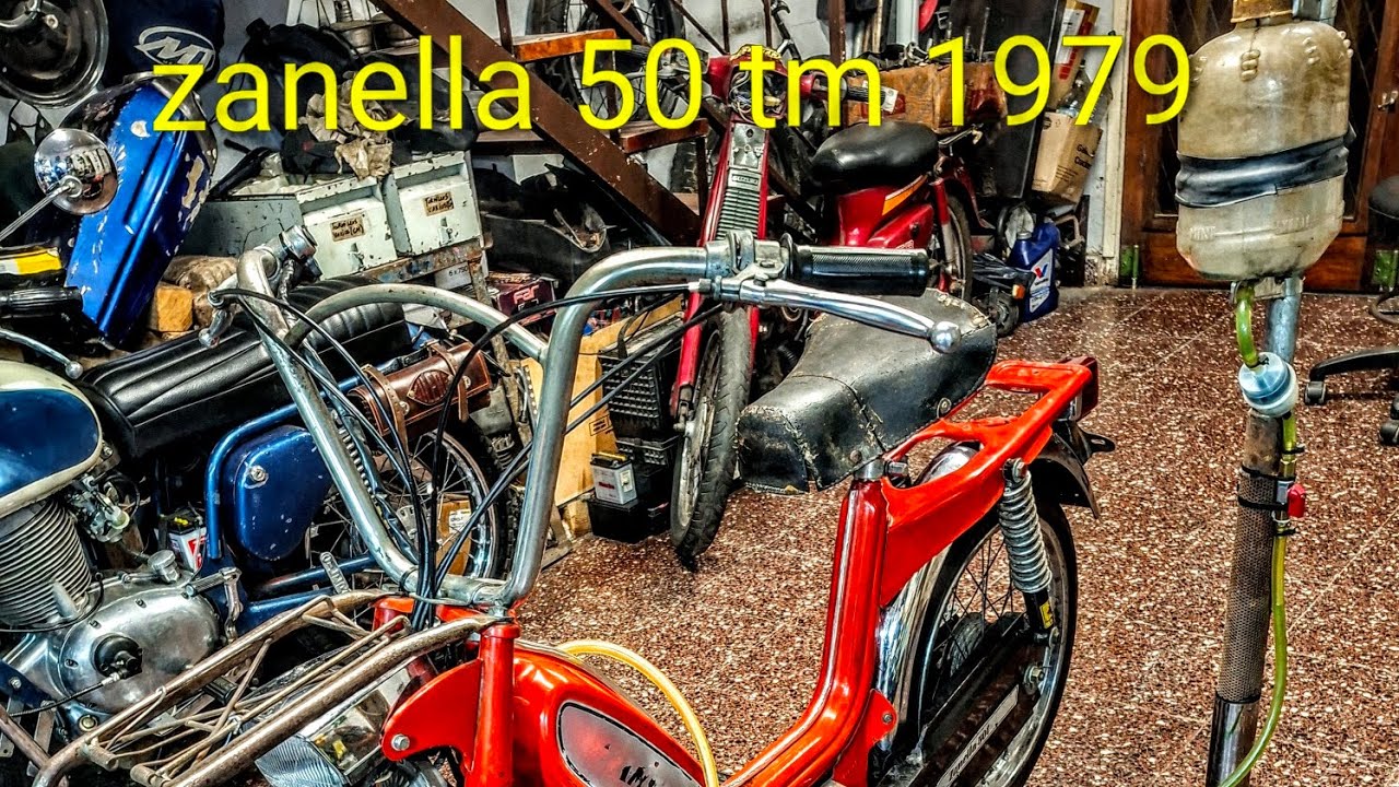Puesta en marcha zanella 50tm 1979 arrancará  después  de tanto tiempo??....