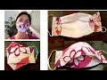 Cách may khẩu trang 3D đơn giản - How to sew a simple 3D mask || JenniferHuynh vlog