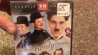 50 Movie Collection Timeless Family Clics Dvd Unboxing