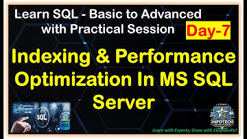 DAY 7 Learn SQL - Indexing & Performance Optimization in MS SQL Server | Clustered vs Non-Clustered