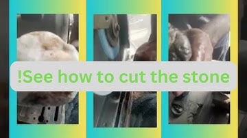 Amazing Fastest Stone Splitting Technique LL- Amazing Hand Granite RockLL Mining Skill #asmr #gems