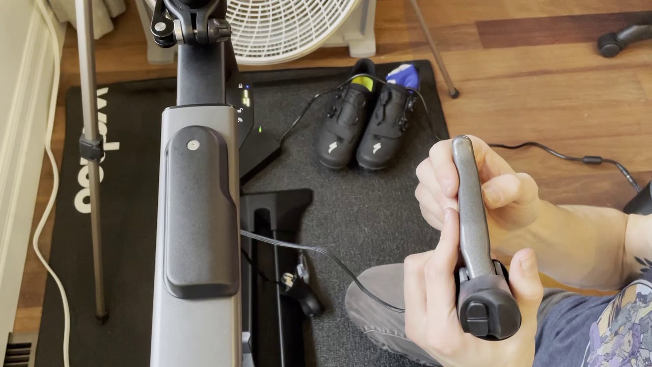 Wahoo Kickr Bike broken levers YouTube