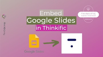 Embed Google Slides into Thinkific