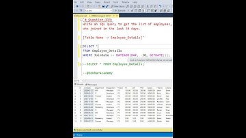 SQL Interview Question 113 || #sql #mysql #sqlqueries #interview #shorts #reels #top @SekharAcademy1