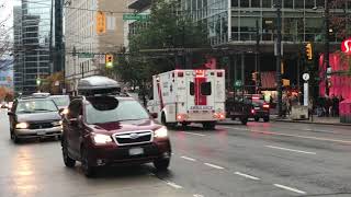 BC Ambulance Service - Unit 63216 Responding