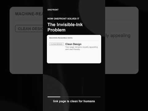 Why AI Agents Struggle with Traditional Link Pages