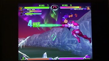 MvC2: Unique Iron Man Midscreen Proton Canon Combo by Kest .:10.21.21:.