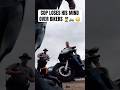 COP LOSES HIS MIND OVER BIKERS 👮‍♂️🏍️ 😳  #bikelife #biker #reaction
