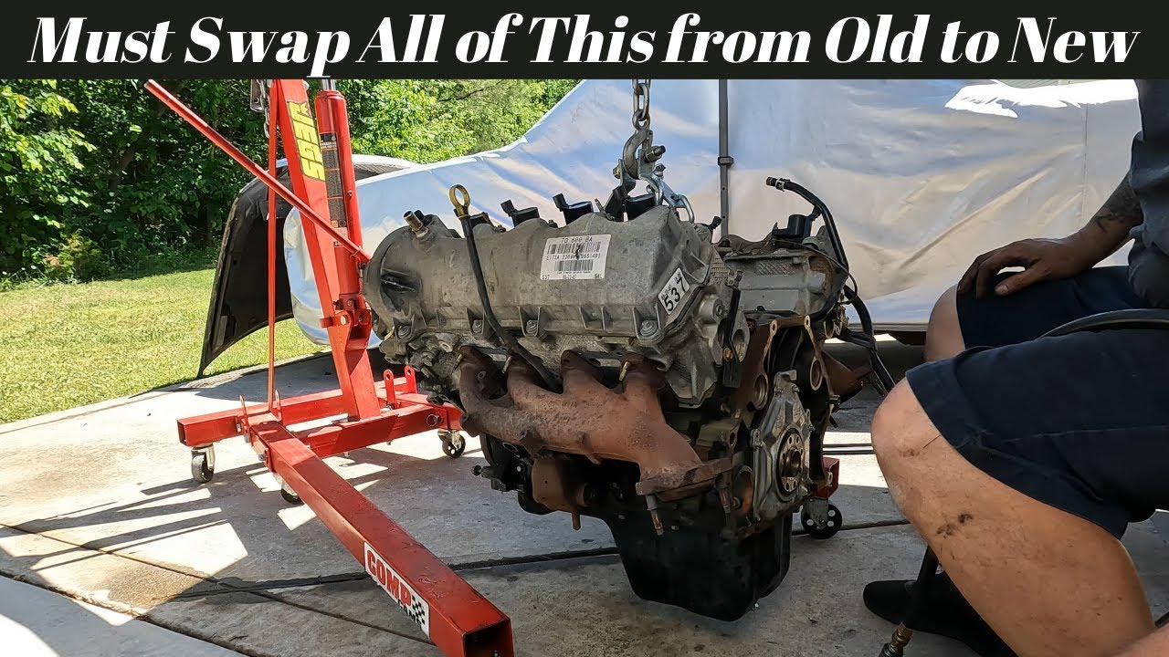 F-150 5.4 Liter 3 Valve Engine Replacement Part 2 - YouTube