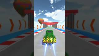 classic car stunts game new Mega ramp car stunts Gameplay #Shorts screenshot 1