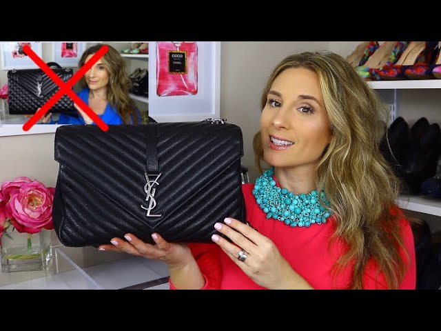 YSL LARGE COLLEGE BAG UNBOXING 