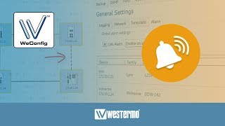 How to configure link alarms using WeConfig